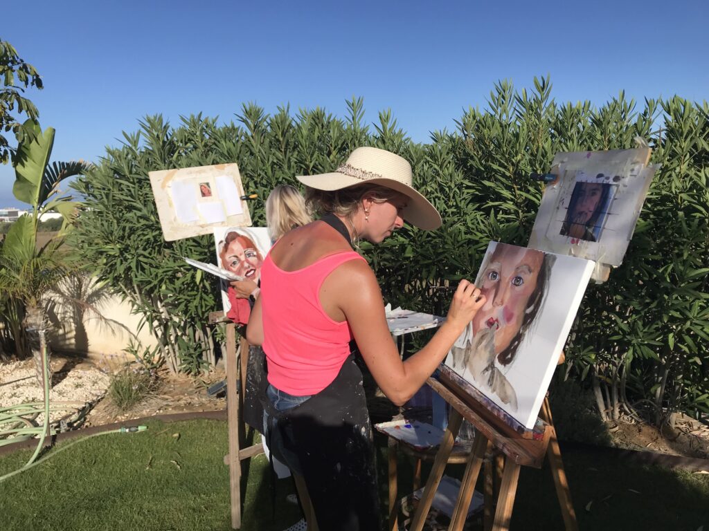 Pintar afuera
